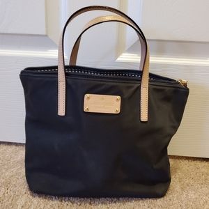 Kate Spade Nylon Small Black Tote